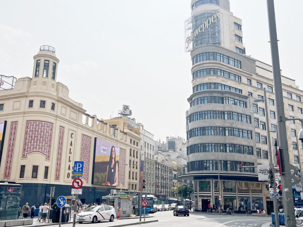 Ferienwohnung Chic4 Luxury Gran Via Madrid Exterior foto